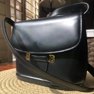 Bally vintage leather hand bag